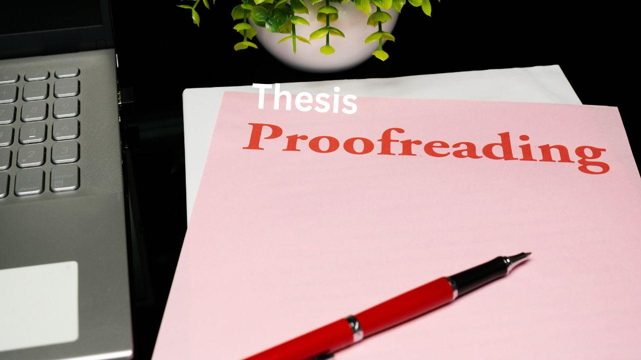 bachelor thesis proofreading