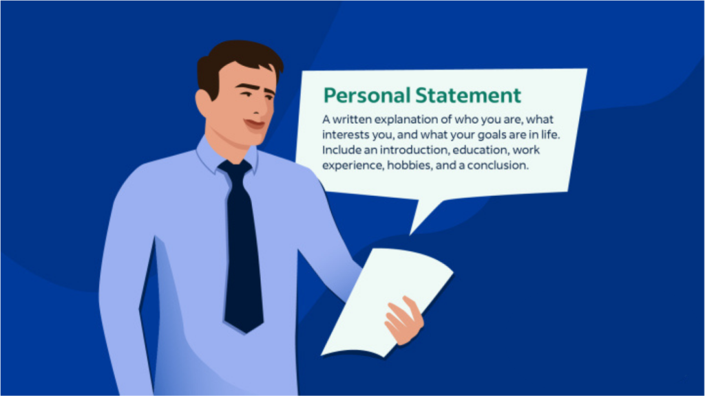 The importance of a personal statement in the application process