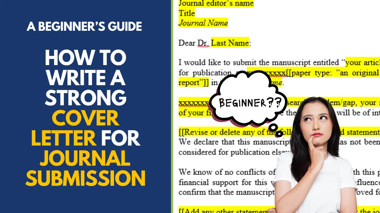 How to Write a Strong Cover Letter for Journal Submission
