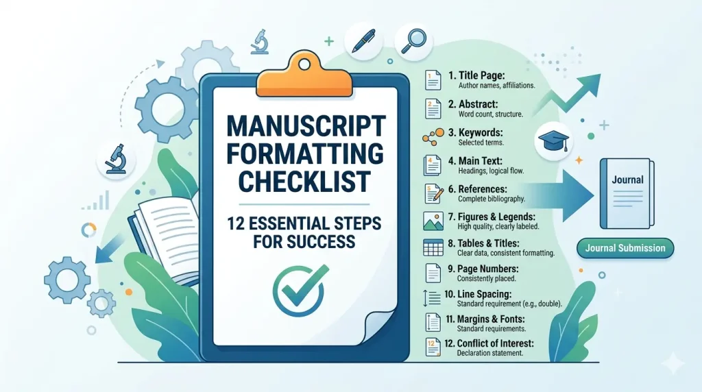Manuscript Formatting Checklist Before Journal Submission