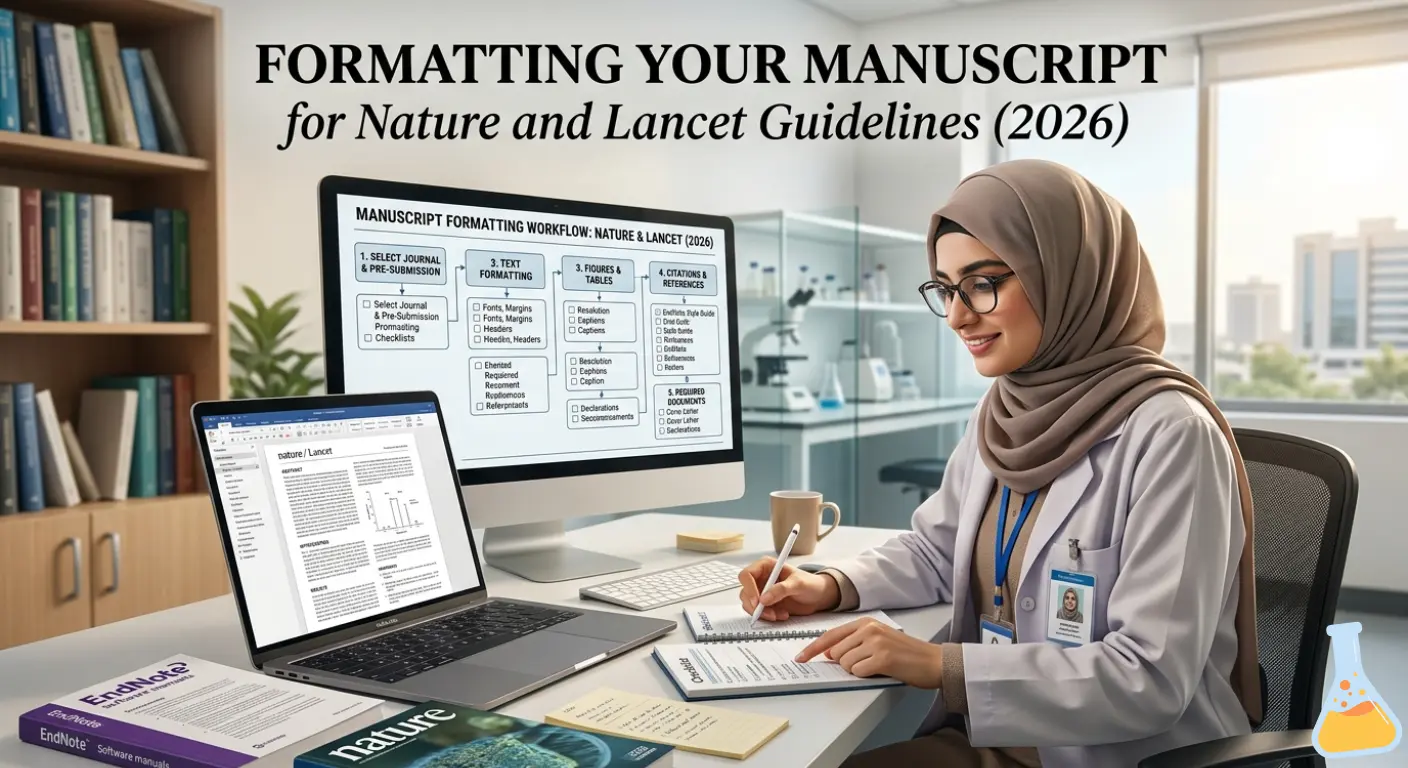 A Step-by-Step Guide to Formatting Your Manuscript for Nature and Lancet Guidelines