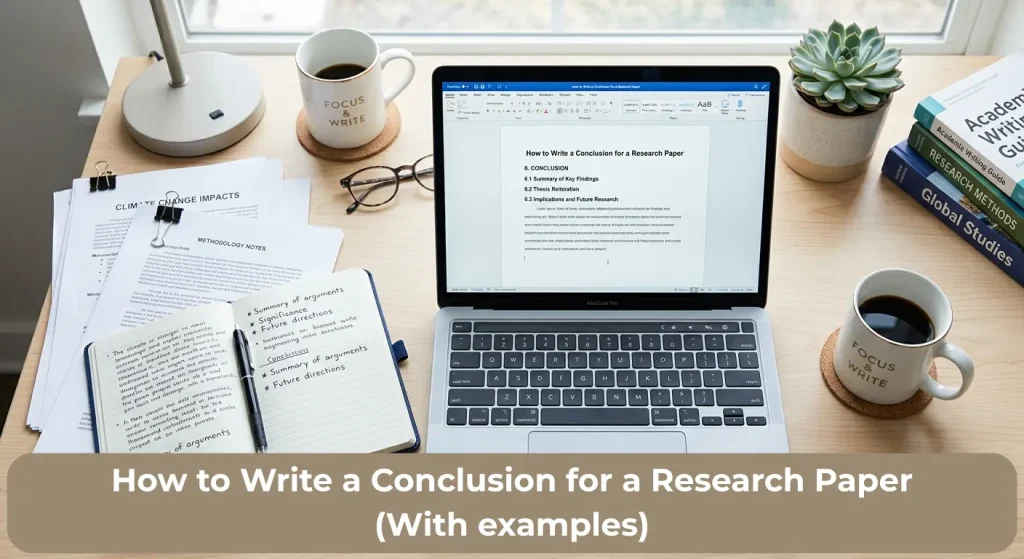How to Write a Conclusion for a Research Paper