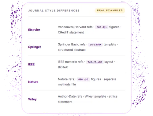 Journal-Specific Formatting Service for Research Papers