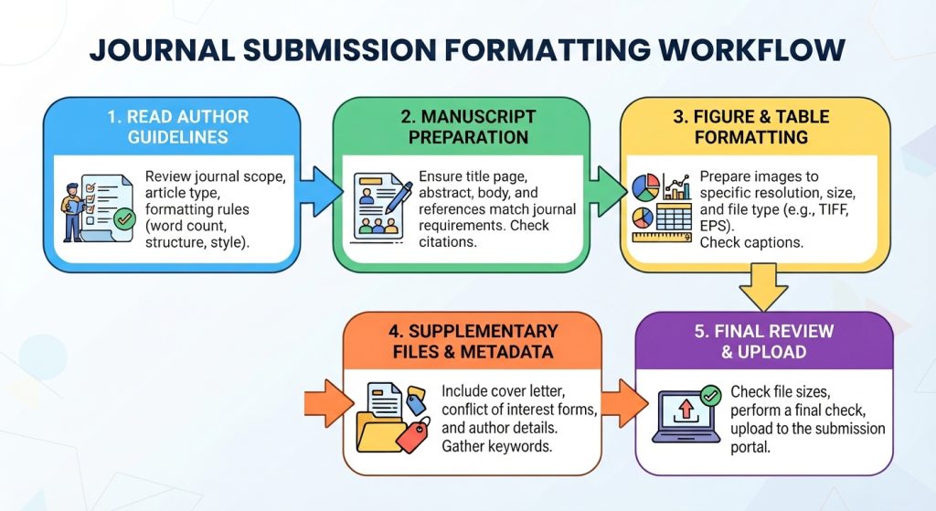 step by step Manuscript preparation blueprint